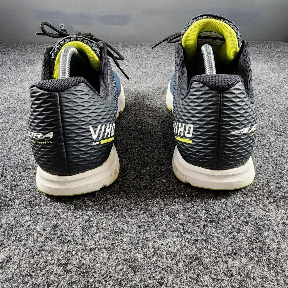 Altra Viho Running Shoes Mens 11 Blue Lime AL0A4PE8206 Zero Drop Road Trainers